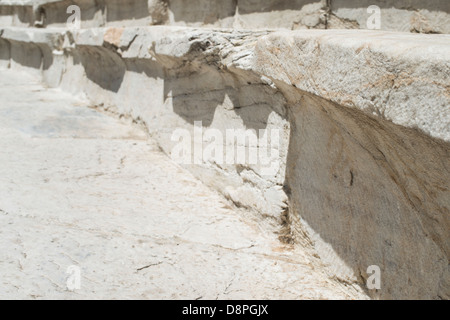 Stein-Artefakte. Antike Arena für Kämpfe Stockfoto