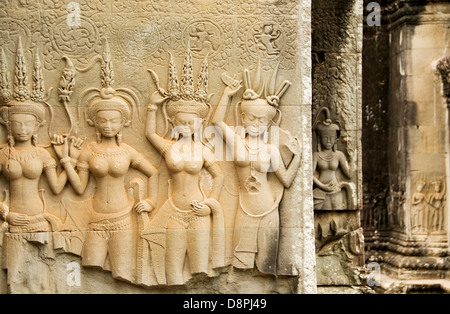 Gesagt, Tempel Angkor Wat, Kambodscha Stockfoto