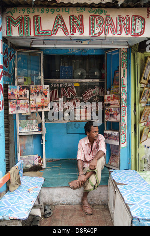 Blasmusik zu mieten, Kolkata, Indien Stockfoto