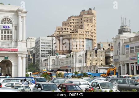 Connaught Place, Neu Delhi, Indien Stockfoto