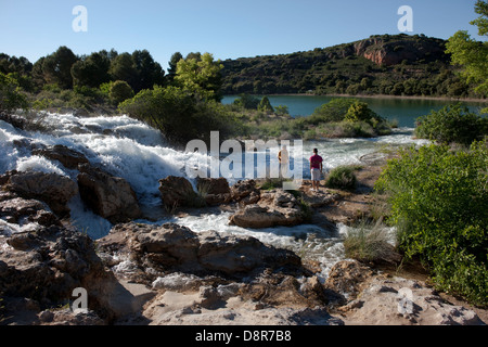 Naturpark Las Lagunas de Ruidera Stockfoto