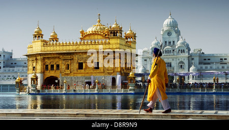 Amritsar golden Tempel, Punjab, Indien Stockfoto