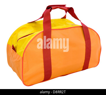 Sporttasche, isoliert Stockfoto
