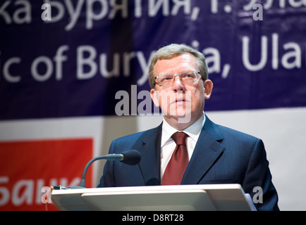 Russischer Minister der Finanzen Stockfoto