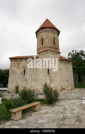 Alten albanischen Kirche in Kish in der Nähe von Sheki, Aserbaidschan, Kaukasus-region Stockfoto