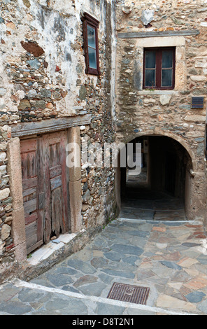 Die mittelalterliche Burg von Naxos Insel in Griechenland Stockfoto