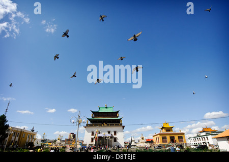 Leben in Ulaan Baataar, mongolischen Hauptstadt. Stockfoto