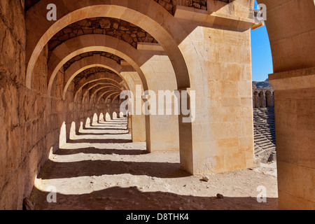 Alten Amphitheater Aspendos in Antalya, Türkei Stockfoto
