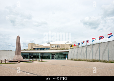 Die Utah Beach Landung Museum, Normandie, Frankreich Stockfoto