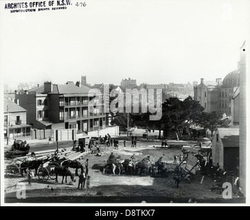 Bent und junge Street, Sydney Stockfoto