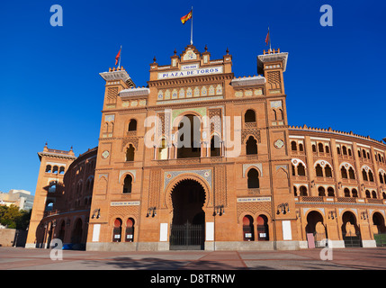 Corrida Stierkampfarena in Madrid Spanien Stockfoto