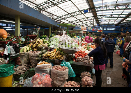 Paloquemao Lebensmittel-Markt, Bogota, Kolumbien Stockfoto