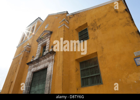 Iglesia De La Santissima Trinidad, Cartagena, Kolumbien Stockfoto