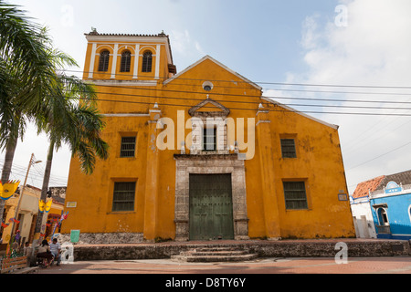 Iglesia De La Santissima Trinidad, Cartagena, Kolumbien Stockfoto