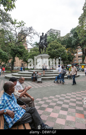 Parque de Bolivar, Medellin, Kolumbien Stockfoto