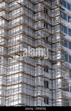 Gebäude im Bau Stockfoto