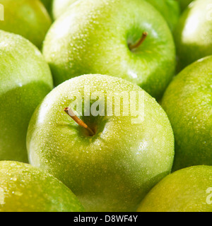 Granny Smith Äpfel Stockfoto