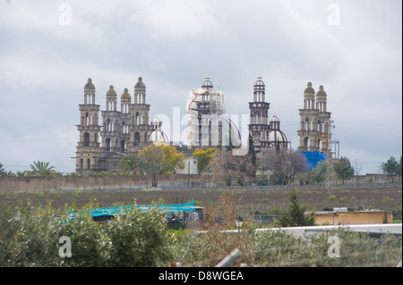 Palmarian katholische Kirche in der Nähe von Palmar de Troya, eine kleine schismatischen Kirche mit eigener Papst. Stockfoto