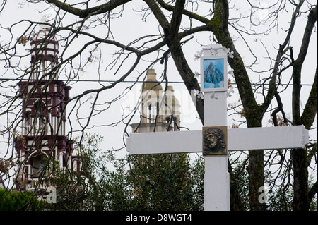 Palmarian katholische Kirche in der Nähe von Palmar de Troya, eine kleine schismatischen Kirche mit eigener Papst. Stockfoto