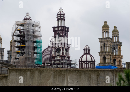 Palmarian katholische Kirche in der Nähe von Palmar de Troya, eine kleine schismatischen Kirche mit eigener Papst. Stockfoto