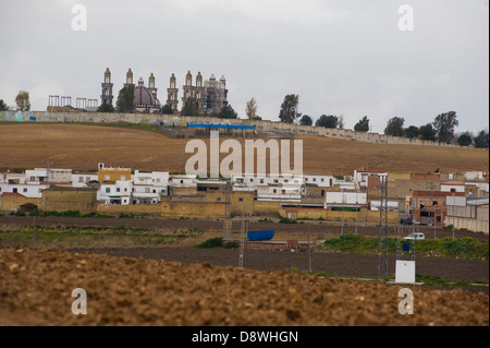 Palmarian katholische Kirche in der Nähe von Palmar de Troya, eine kleine schismatischen Kirche mit eigener Papst. Stockfoto