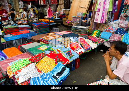 Landschaft auf der Divisoria Market in Manila, Philippinen Stockfoto