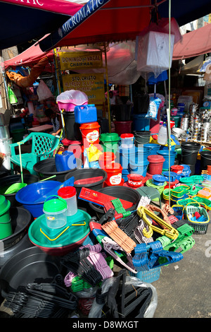 Landschaft auf der Divisoria Market in Manila, Philippinen Stockfoto