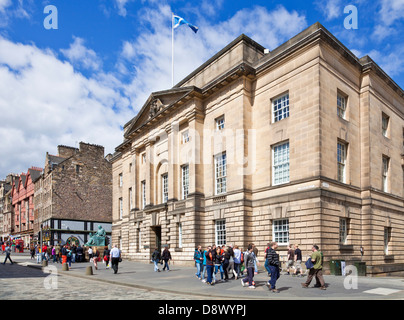 Edinburgh High Court of Justiciary oberste kriminellen Gericht von Schottland Royal Mile Edinburgh Midlothian Schottland UK GB EU Europa Stockfoto