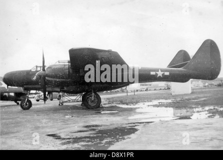 Northrop P - 61C, NAS, San Diego, 1946 Stockfoto