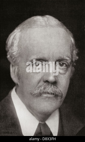 Arthur James Balfour, 1. Earl of Balfour, 1848 – 1930. Britischer Politiker, Staatsmann und Premierminister. Stockfoto