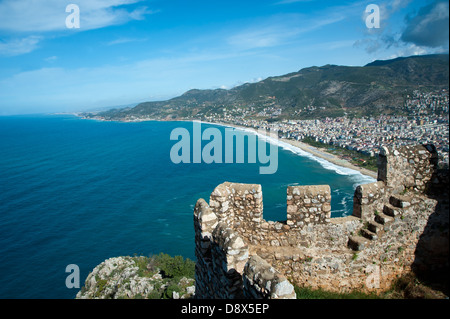 Alanya Türkei anzeigen Stockfoto