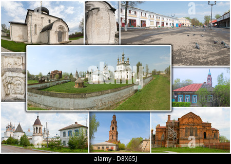 Jurjew-Polsky. Kloster des Erzengels Michael Stockfoto