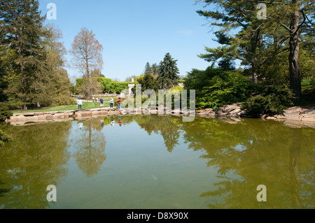 Frühling in Longwood Gardens, Kennett Square, Pennsylvania USA Stockfoto