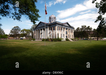 Gerichtsgebäude in Fort Davis, Texas Stockfoto