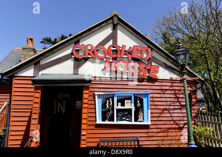 Crooked House, Blackgang Chine, Isle of Wight, England, UK, GB. Stockfoto