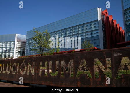 Burgos. Museum of Human Evolution. Stockfoto