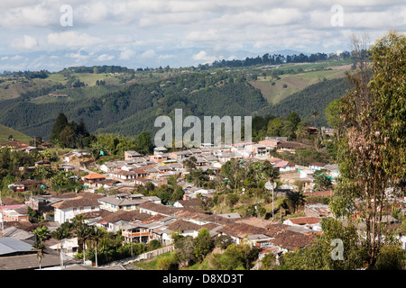 Salento, Cocora-Tal, Kolumbien Stockfoto