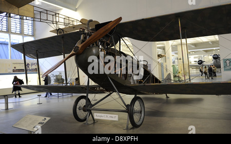 Rumpler C.IV. Deutsche einmotoriger, zweisitziger Aufklärer Doppeldecker. Designer: Dr. Edmund Rumpler. Deutsche Museum. München. Stockfoto