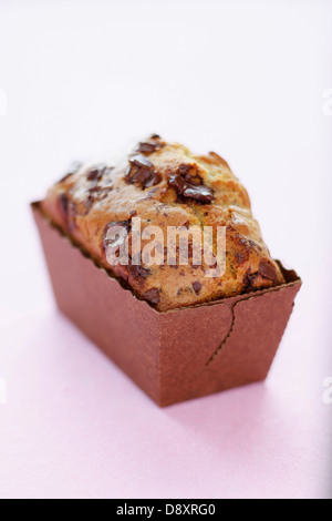 Chocolate Chip Kuchen Stockfoto