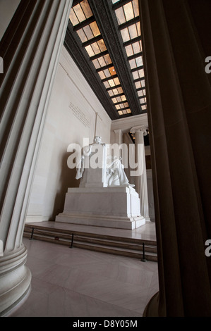 Das Lincoln Memorial, Washington DC USA Stockfoto