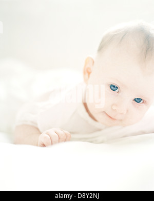 Porträt eines Babys. Stockfoto