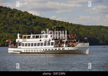 MV/Petrol. Bowness-on-Windermere, Lake District National Park, Cumbria, England, Vereinigtes Königreich, Europa. Stockfoto