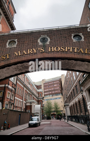 Str. Marys Krankenhaus In Paddington - London-UK Stockfoto