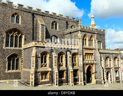 Norwich, The Guildhall, mittelalterlich, Norfolk, England UK, Englisch Zunfthäuser Stockfoto