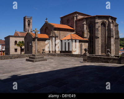 Kirche von San Francisco in Betanzos, Galicien, Spanien, Europa Stockfoto