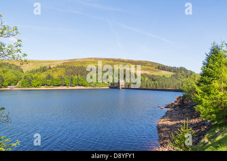 Derwent Damm, Peak District, Derbyshire, England, Vereinigtes Königreich Stockfoto