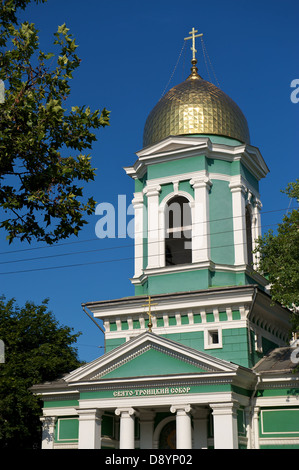 Heilige Dreifaltigkeit Orthodoxe Kathedrale in Odessa, Ukraine. Sonnigen Sommer Tag genommen Stockfoto