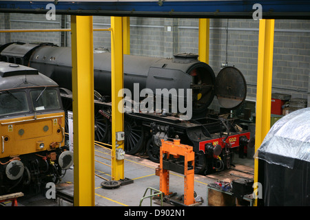 Die Flying Scotsman Dampflok Stockfoto