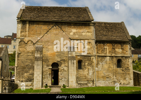 England Wiltshire, Bradford-on-Avon, sächsischen Kirche Stockfoto