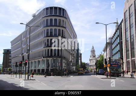 Lyonnais Kreditbank in 30 Cannon Street London Stockfoto